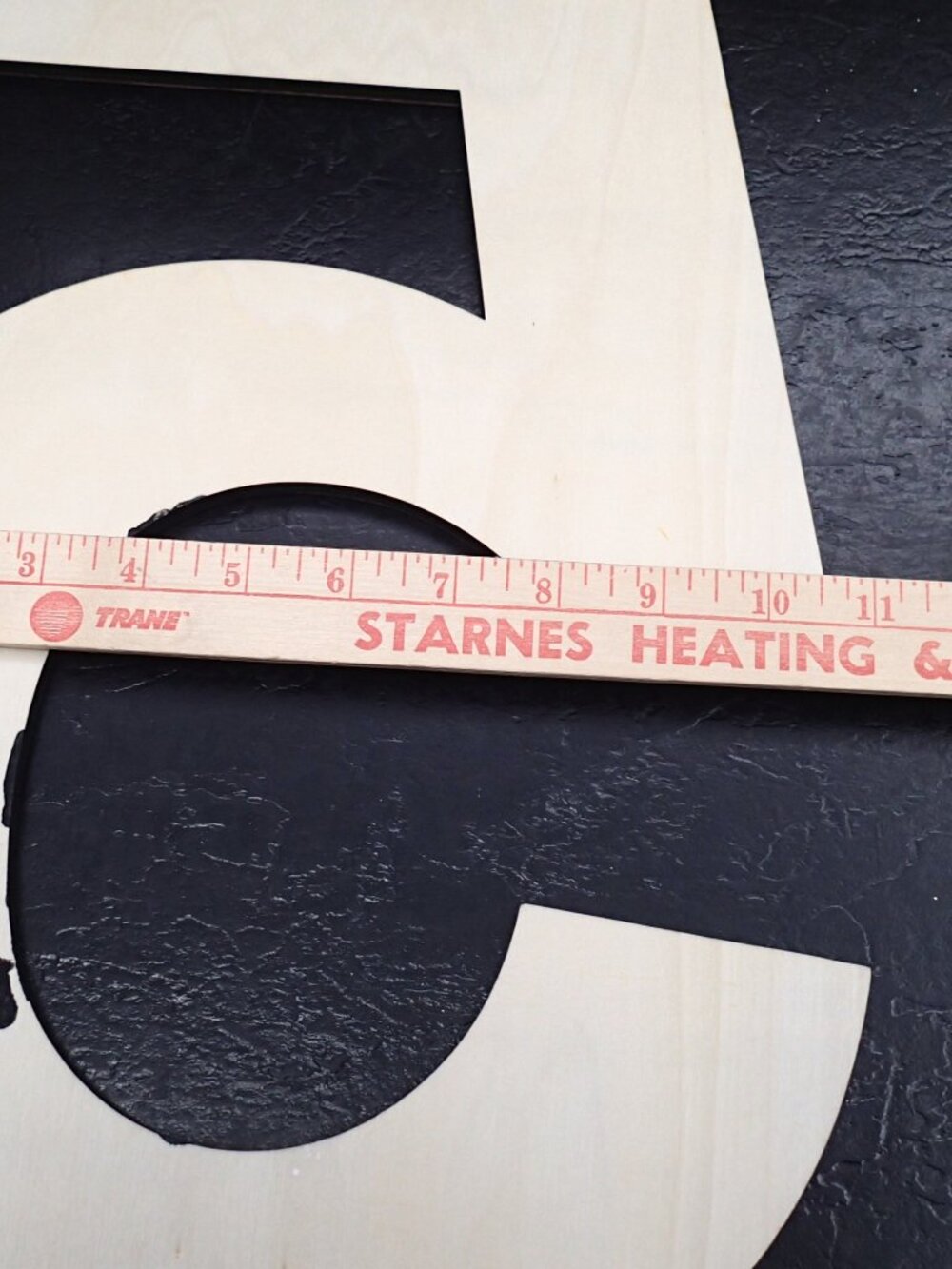 Wooden Painted Numbers - Picture 6 of 7